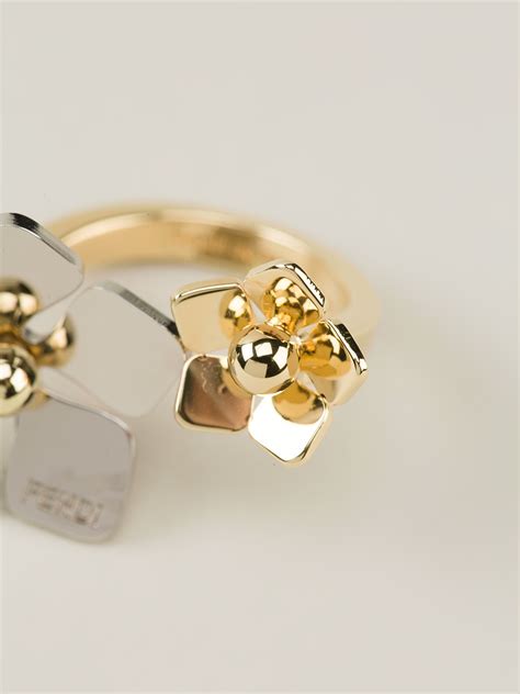 fendi flower ring|fendi ring design.